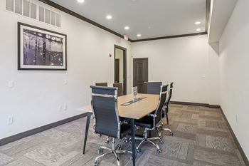 Business center & conference rooms